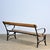 Riveted Iron Park Bench, 1920s For Sale - Image 12 of 13