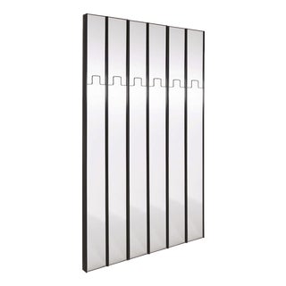 Gronda Modular Mirror Coat Racks by Luciano Bertoncini for Elco, 1970s, Set of 6 For Sale