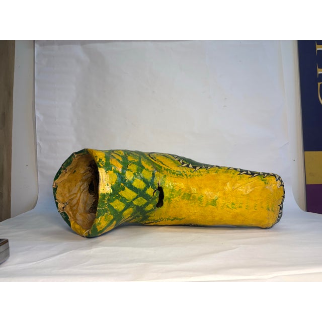Vintage Paper Mache Alligator Head Sculpture For Sale In Chicago - Image 6 of 9