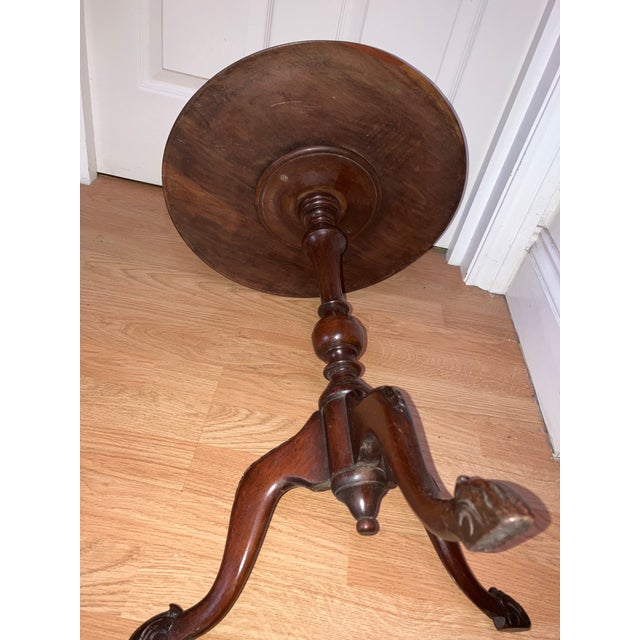 Georgian Mahogany Side Table, 1890s For Sale - Image 5 of 6