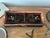 Wood Antique French Bruyat Lyon Marble Top Kitchen & Culinary Balance Scale Ebonized Base and Brass Pans For Sale - Image 7 of 12