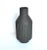 Mid-Century Modern Black Textured Geometric Vase For Sale - Image 4 of 9