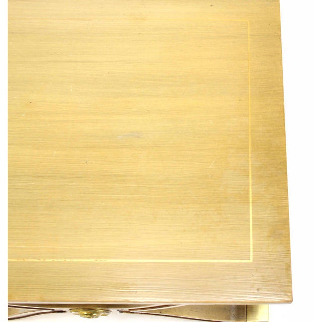 20th Century Hollywood Regency X-Base Side Table or Stool For Sale - Image 6 of 9