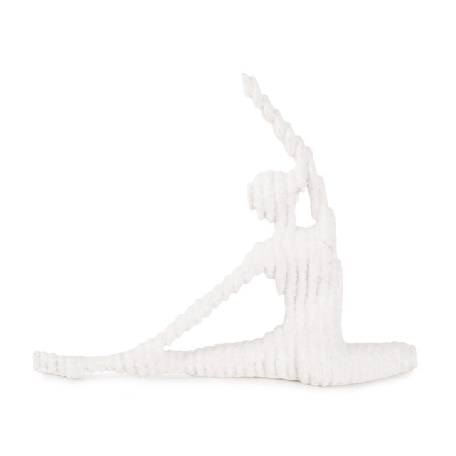 Kenneth Ludwig Chicago Yin Reverse Yoga Pose in Polyresin For Sale - Image 4 of 11