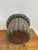 Green Upholstered Mushroom Pouf Stool in Plaid For Sale - Image 8 of 10