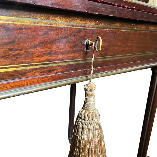 1800s Louis XVI Style “Bonheur Du Jour” Writing Desk. For Sale - Image 9 of 15
