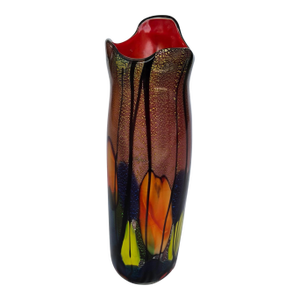 Murano-Inspired Art Glass Vase