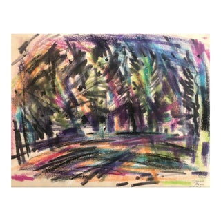 1951 Donald Bear Landscape Painting For Sale