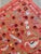 Textile Coral Silk Suzani Wall Decor With White Cranes For Sale - Image 7 of 9