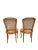 Pair of 1960s French Cane-Back Accent Chairs For Sale - Image 4 of 10