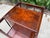 Vintage Faux Bamboo Burl-Top Magazine Rack Side Table For Sale - Image 12 of 14