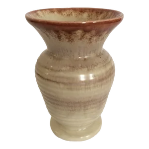 1960s Strehla Keramik Art Pottery Vase