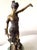 Early 20th Century Art Deco Bronze Statue of Lady Justice Mounted on Green Marble Base, Signed by Artist Alois Mayer For Sale - Image 4 of 6
