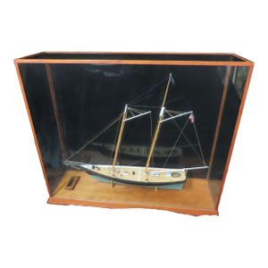 Intricate Antique Ships Model by Zakoske LTD Co. Schooner Yacht "America"