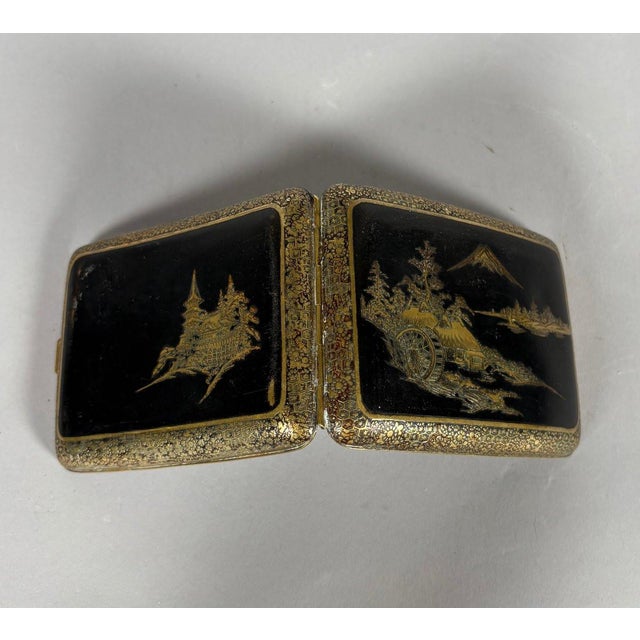 Mid 20th Century Japanese cigarette case, Meiji era, early 20th century For Sale - Image 5 of 10