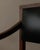 Mid-Century Modern Wooden Armchair in Black Faux Leather, 1960s For Sale - Image 12 of 18