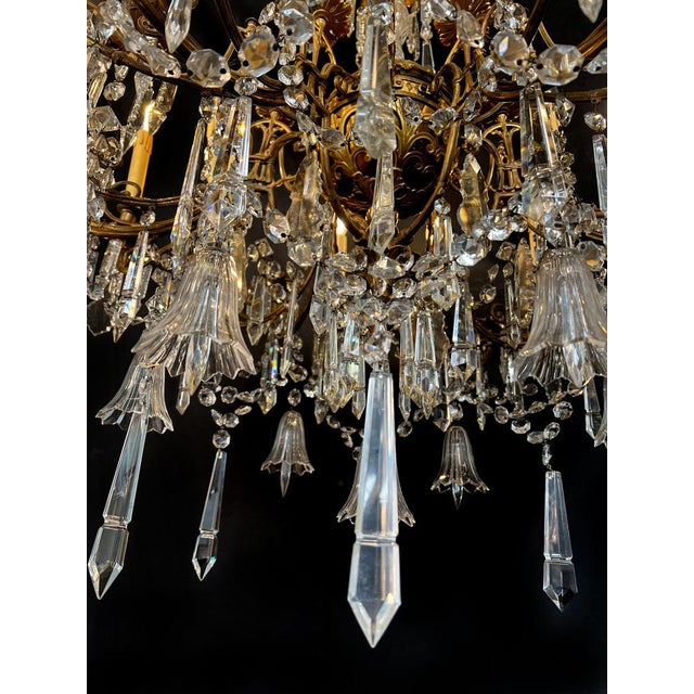 Bohemian Chandelier, Vienna, 1930s For Sale - Image 10 of 18