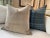 Textile Designer Winter Pillow Bundle in Mulberry "Shetland Wool” and Thibaut "Lincoln Toile" - Set of 4 For Sale - Image 7 of 7