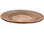 Vintage Woven Rattan Charger Tray | Round Natural Fiber Tabletop Decor For Sale - Image 4 of 5