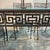 1940s Salterini Greek Key Wrought Iron Patio Table & 6 Chairs, Attributed For Sale - Image 9 of 11