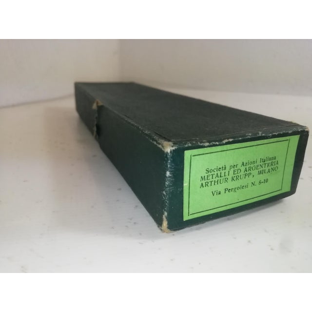 1940s Dessert Forks by Gio Ponti for Arthur Krupp, Italy, 1940s, Set of 12 For Sale - Image 5 of 10