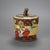 Japanese Early 20th Century Japanese Figural Hand Painted Porcelain Ice Bucket with Wise Men & Foo Dog For Sale - Image 3 of 7