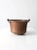 This is an antique copper pot. Possessing a rich and desired patina from age and use this heavy copper round bottom pot...