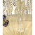 Luxury 21st Century Italian Murano Glass Flower Chandelier – Gold & Clear For Sale - Image 6 of 6