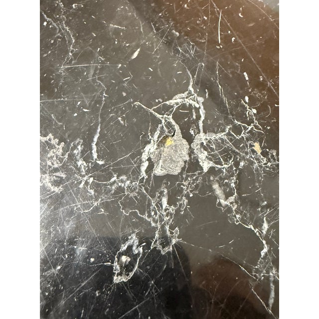 Vintage Empire Style Console + Marble Top For Sale - Image 11 of 12