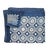Contemporary King Mandir Navy Blue Cotton Quilt For Sale