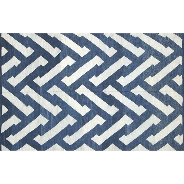 Contemporary Egyptian Kilim Rug For Sale