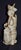 Chinese Vintage Chinese Empress Carved Cast Resin With Faux Ivory Finish Figurine Statue For Sale - Image 3 of 16