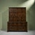 Cabinet with Decorative Carvings in Stained Birch by Axel Einar Hjorth, 1920s For Sale - Image 13 of 13