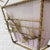 1940s Swedish Modern Pendant Lamp in Steel and Textile with Leaf Decor, 1940s For Sale - Image 5 of 8
