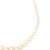 1950s Hand Shapped Angel Skin Coral Beaded Rope Tie Necklace For Sale - Image 4 of 6