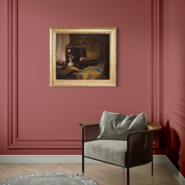 Italian Artist, Still Life Composition, 19th Century, Oil Painting on Canvas, Framed For Sale - Image 15 of 16