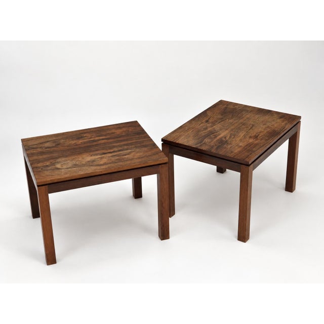 Side Tables in Rosewood, Denmark, 1960s, Set of 2 For Sale - Image 17 of 18