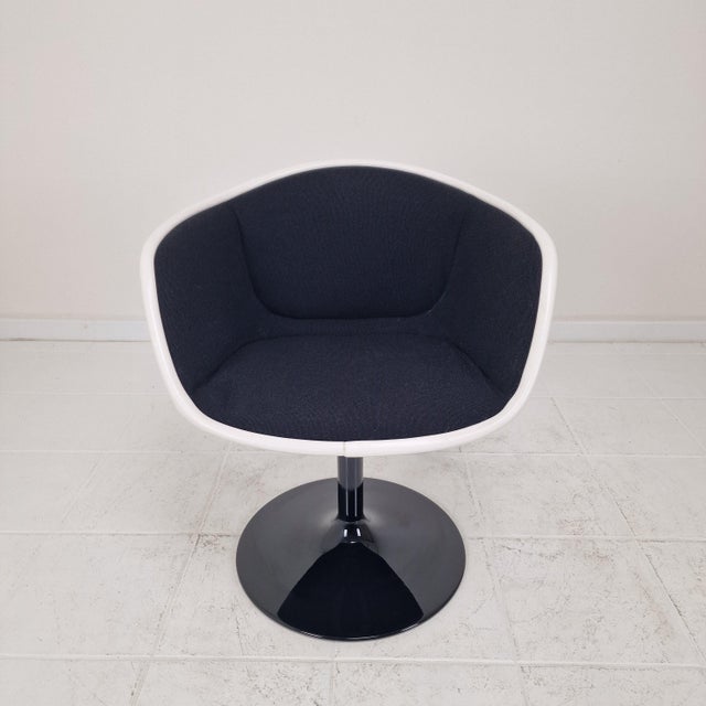 This exceptional and rare artifort f8800 lounge chair was designed by pierre paulin and manufactured by artifort in the...