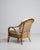 Mid 20th Century Mid 20th Century France Cream Bamboo Armchair For Sale - Image 5 of 11