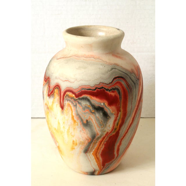 Nemadji Vases Grouping for Color and Mid-Century American Aesthetics – 7" For Sale - Image 14 of 17