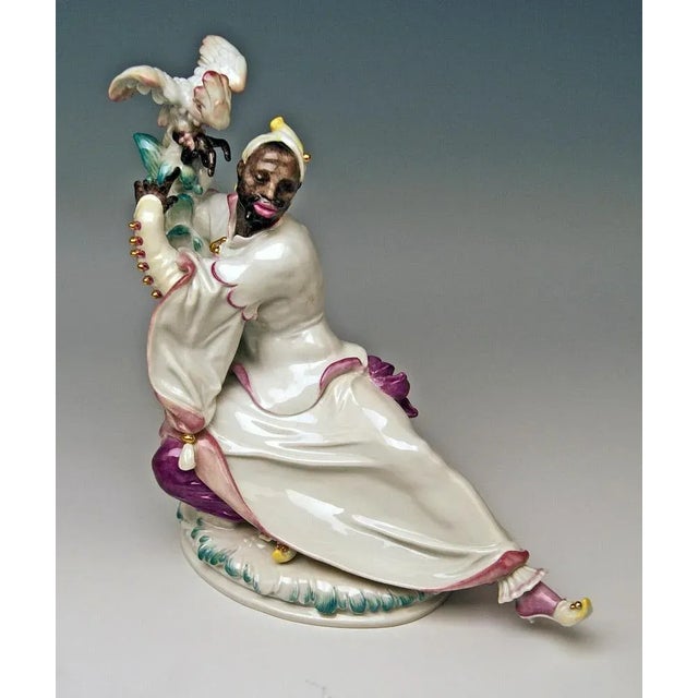 Model A 1146 67073 Figurines by Paul Scheurich for Meissen, 1900s, Set of 2 For Sale - Image 6 of 11