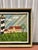 Avocado 1960s Warren Kimble Style Painting Over Slanted Wooden Plank . For Sale - Image 8 of 12