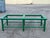 Wood Mid Century Faux Bamboo Green Lacquered Coffee Table For Sale - Image 7 of 9