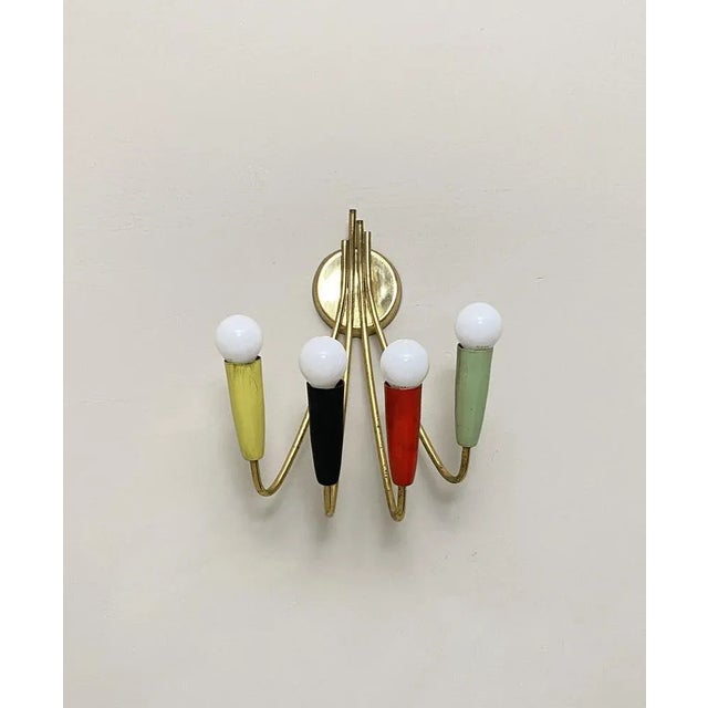 Wall Lights, 1950s, Set of 2 For Sale - Image 4 of 5