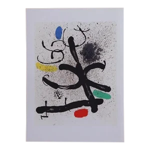 1971 Joan Miró Print for Derrière Le Miroir