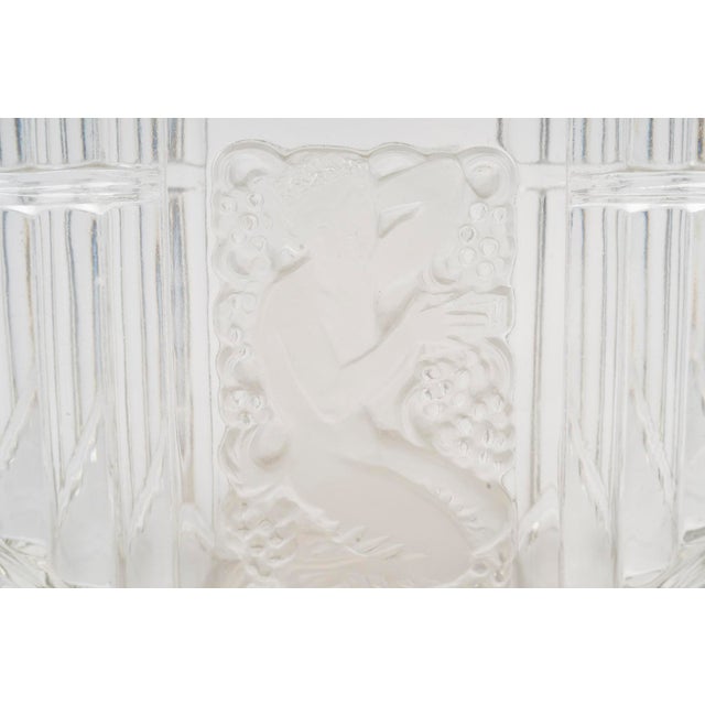 René Lalique, Pan Vase, 1937, Pressed Glass For Sale - Image 9 of 10