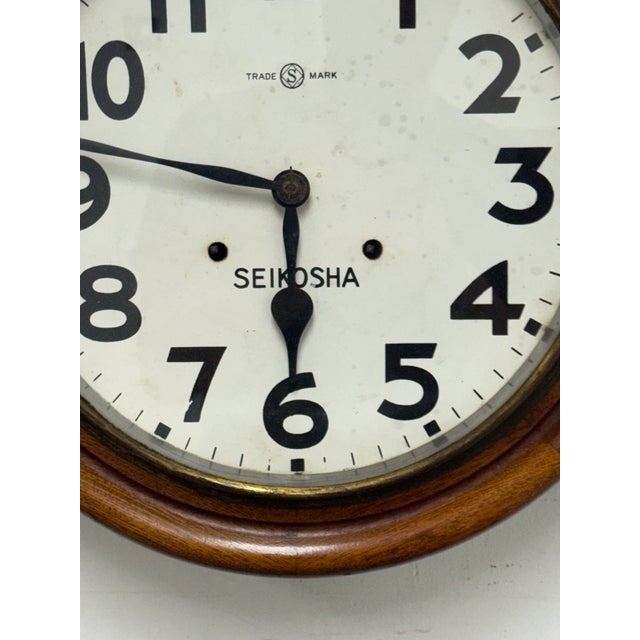 Design Plus Gallery presents an Antique Wall Clock by Seikosha. The brand started in 1892 from Japan and created not just...