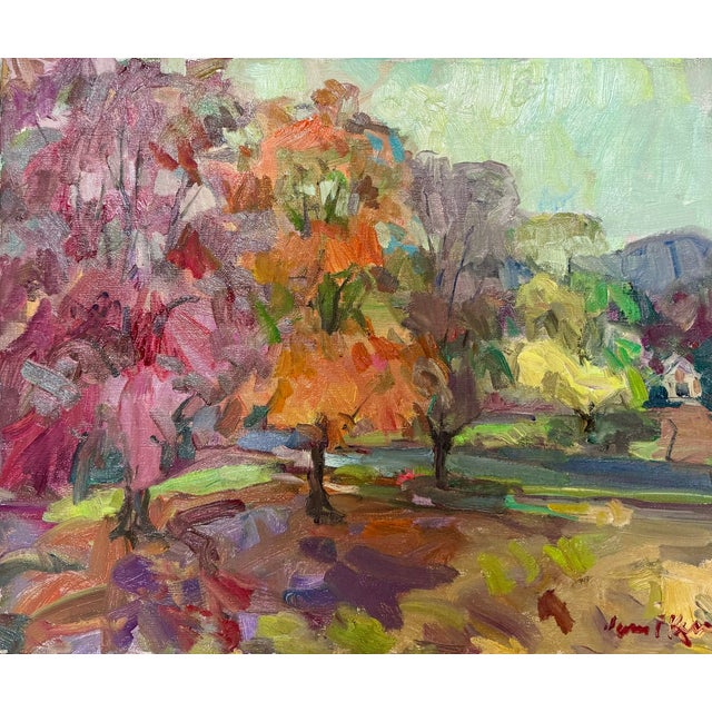 20x24 oil on canvas by Florida artist James P. Kerr. Signed lower right of painting, signed and inscribed on the back. Framed