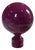 Hand-Lacquered Lamp Finial – Orchid For Sale