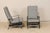Mid 20th Century Iron Patio Armchairs With Clover and Dot Motif - a Pair For Sale - Image 5 of 11